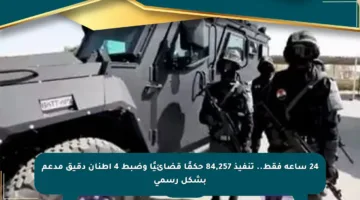 24 ساعة فقط.. تنفيذ 84,257 حكمًا قضائيًا وضبط 4 أطنان دقيق مدعم بشكل رسمي